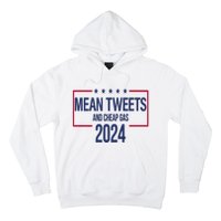 Mean Tweets And Cheap Gas 2024 President Donald Trump Hoodie