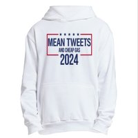 Mean Tweets And Cheap Gas 2024 President Donald Trump Urban Pullover Hoodie