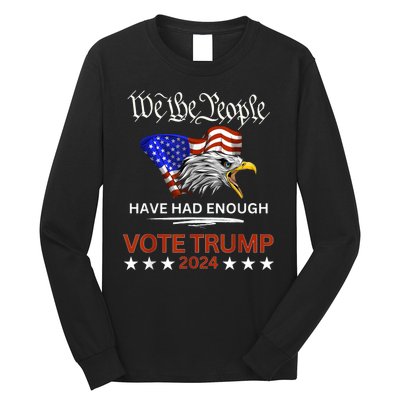 Mean Tweets And Cheap Gas 2024 Support Trump Election Long Sleeve Shirt