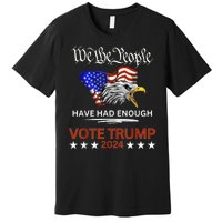 Mean Tweets And Cheap Gas 2024 Support Trump Election Premium T-Shirt