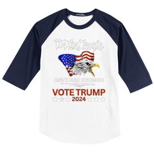 Mean Tweets And Cheap Gas 2024 Support Trump Election Baseball Sleeve Shirt