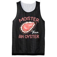 Moister Than An Oyster Funny Shucking Mesh Reversible Basketball Jersey Tank