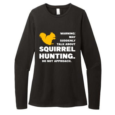 May Talk About Squirrel Hunting Squirrel Hunting Gift Womens CVC Long Sleeve Shirt