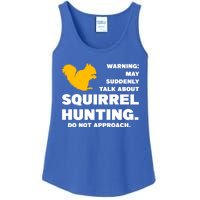 May Talk About Squirrel Hunting Squirrel Hunting Gift Ladies Essential Tank