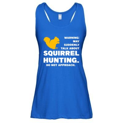 May Talk About Squirrel Hunting Squirrel Hunting Gift Ladies Essential Flowy Tank