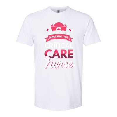 Married To A Critical Care Nurse Gift Softstyle CVC T-Shirt