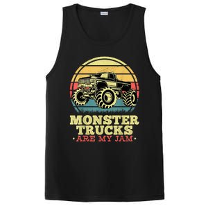 Monster Truck Are My Jam For Monster Truck Lovers PosiCharge Competitor Tank