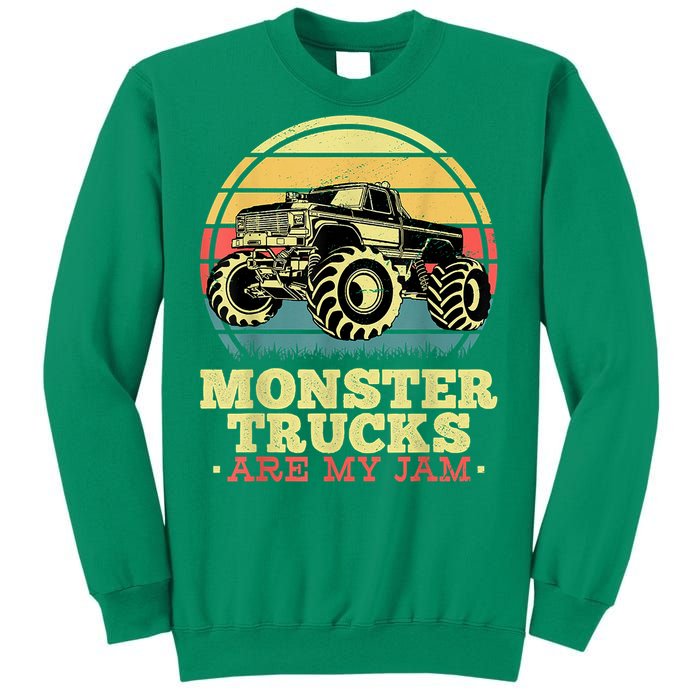 Monster Truck Are My Jam For Monster Truck Lovers Sweatshirt