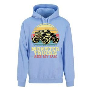 Monster Truck Are My Jam For Monster Truck Lovers Unisex Surf Hoodie