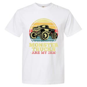 Monster Truck Are My Jam For Monster Truck Lovers Garment-Dyed Heavyweight T-Shirt