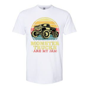 Monster Truck Are My Jam For Monster Truck Lovers Softstyle CVC T-Shirt