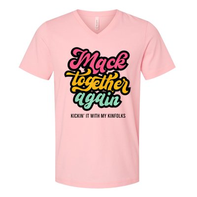 M.A.C.K Together Again V-Neck T-Shirt