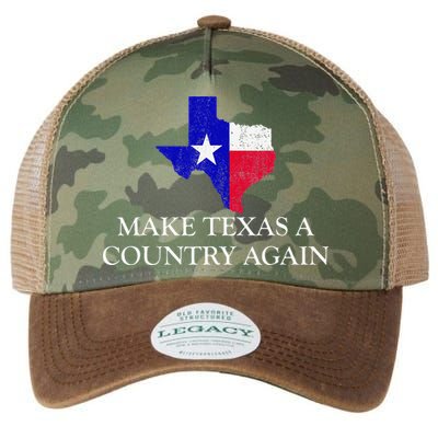 Make Texas A Country Again Texas Secede Texas Exit Texit Legacy Tie Dye Trucker Hat