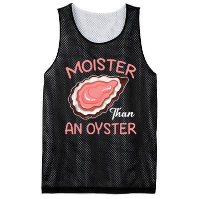 Moister Than An Oyster Funny Shucking Mesh Reversible Basketball Jersey Tank