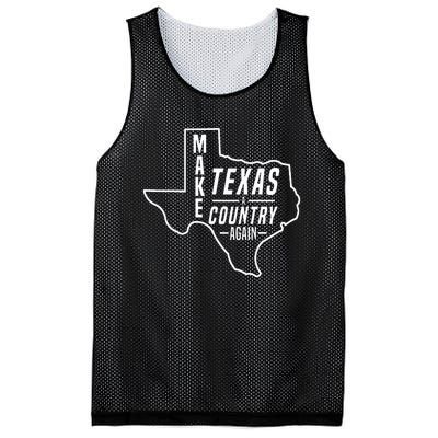 Make Texas A Country Again Patriotic State Outline Mesh Reversible Basketball Jersey Tank