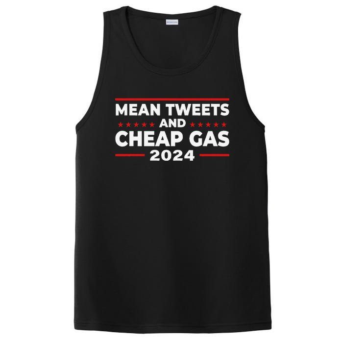 Mean Tweets And Cheap Gas Funny Donald Trump 2024 Election PosiCharge Competitor Tank