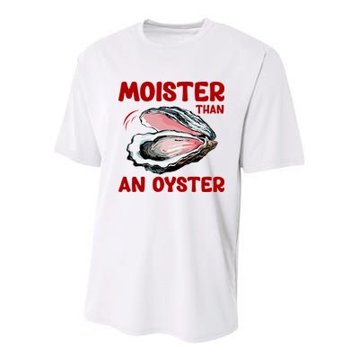 Moister Than An Oyster Youth Performance Sprint T-Shirt