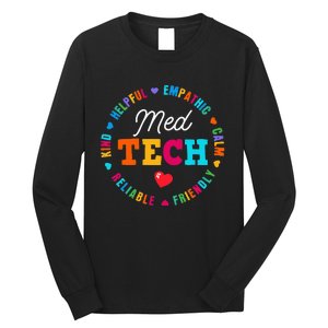 Med Tech Appreciation Week Healthcare Medical Technologist Long Sleeve Shirt