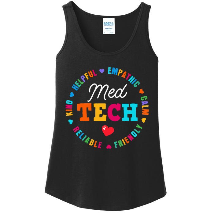 Med Tech Appreciation Week Healthcare Medical Technologist Ladies Essential Tank