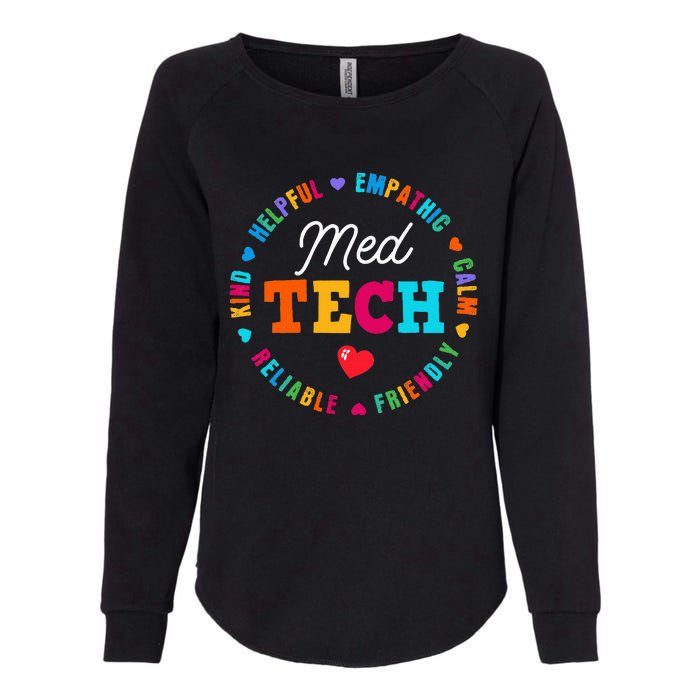 Med Tech Appreciation Week Healthcare Medical Technologist Womens California Wash Sweatshirt