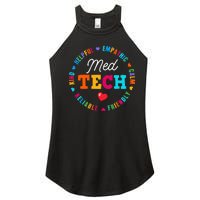 Med Tech Appreciation Week Healthcare Medical Technologist Women's Perfect Tri Rocker Tank