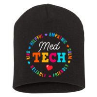 Med Tech Appreciation Week Healthcare Medical Technologist Short Acrylic Beanie