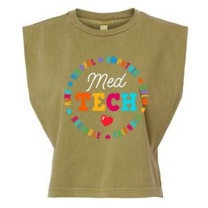 Med Tech Appreciation Week Healthcare Medical Technologist Garment-Dyed Women's Muscle Tee