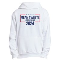 Mean Tweets and Cheap Gas 2024 President Donald Trump Urban Pullover Hoodie