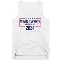 Mean Tweets and Cheap Gas 2024 President Donald Trump Tank Top