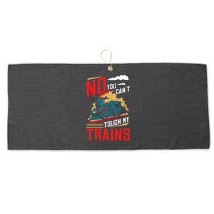 Model Train Accessories Railway Collecting Model Train Owner Large Microfiber Waffle Golf Towel