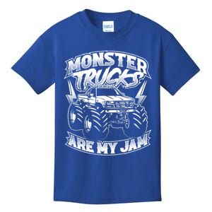 Monster Truck Are My Jam For Monster Truck Lovers And Great Gift Kids T-Shirt