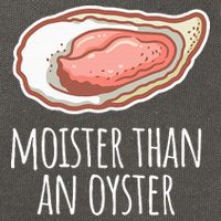 Moister Than An Oyster Shucking Cotton Canvas Backpack