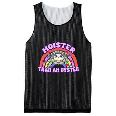 Moister Than An Oyster Funny Shellfish Seafood Gift Mesh Reversible Basketball Jersey Tank