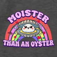 Moister Than An Oyster Funny Shellfish Seafood Gift Vector Backpack