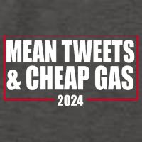 Mean Tweets And Cheap Gas 2024 Pro Trump Vector Backpack