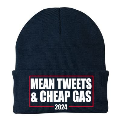 Mean Tweets And Cheap Gas 2024 Pro Trump Beanie
