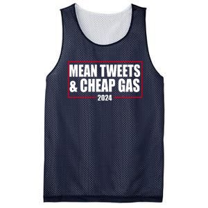 Mean Tweets And Cheap Gas 2024 Pro Trump Mesh Reversible Basketball Jersey Tank