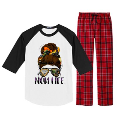 Monster Truck Are My Jam For Monster Truck Lovers Momlife Raglan Sleeve Pajama Set