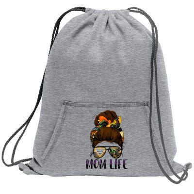 Monster Truck Are My Jam For Monster Truck Lovers Momlife Sweatshirt Cinch Pack Bag