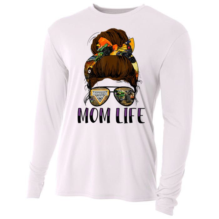 Monster Truck Are My Jam For Monster Truck Lovers Momlife Cooling Performance Long Sleeve Crew