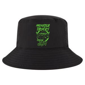 Monster Trucks Are My Jam Rally Cool Comfort Performance Bucket Hat