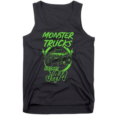 Monster Trucks Are My Jam Rally Tank Top