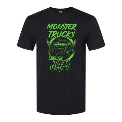 Monster Trucks Are My Jam Rally Softstyle CVC T-Shirt