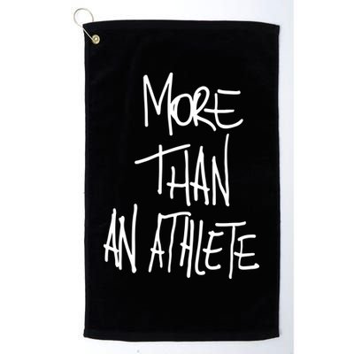 More Than An Athlete Golf Towel