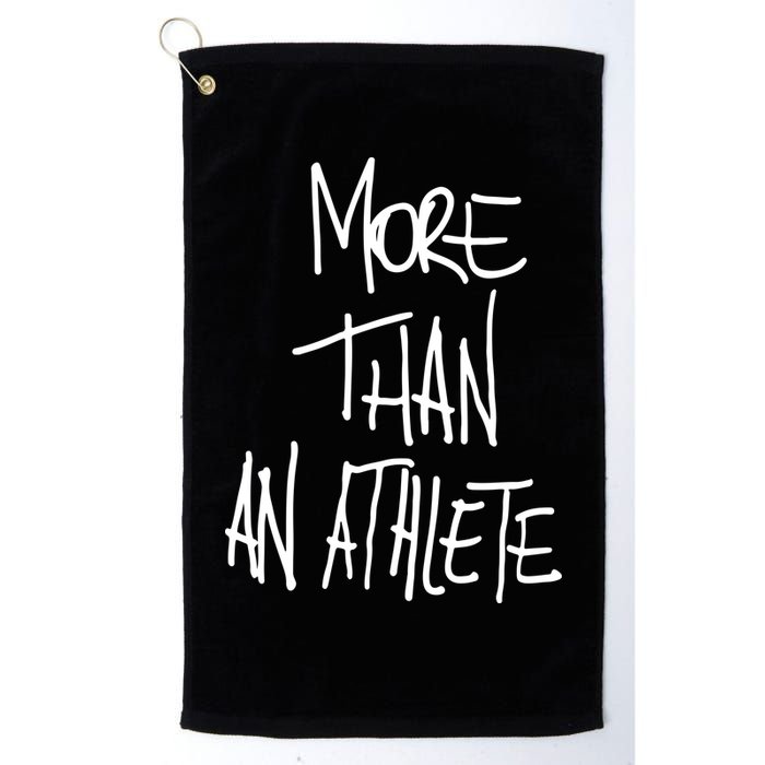 More Than An Athlete Golf Towel