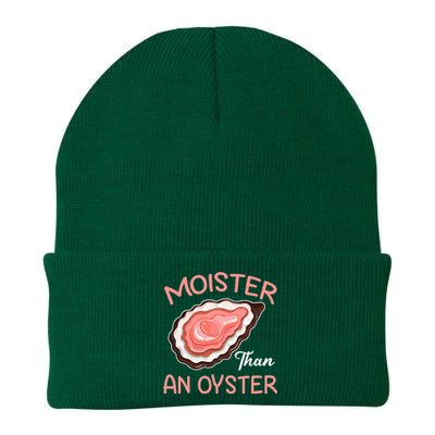 Moister Than An Oyster Funny Shucking Knit Cap Winter Beanie