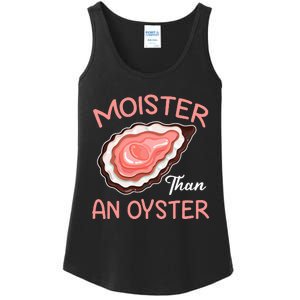 Moister Than An Oyster Funny Shucking Ladies Essential Tank