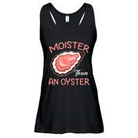 Moister Than An Oyster Funny Shucking Ladies Essential Flowy Tank