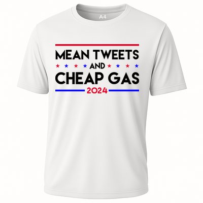 Mean Tweets And Cheap Gas 2024 Funny Political Performance Shirt