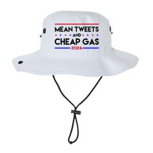 Mean Tweets And Cheap Gas 2024 Funny Political Legacy Cool Fit Booney Bucket Hat